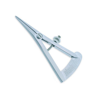 Castroviejo Caliper Gauges Metal Steel Adjustment Screw Caliper Ophthalmic Surgical Medical Caliper <b>Instrument</b> By Grip Surgical - Product Image 6