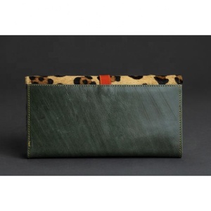 Pochette Francesca style vintage en cuir imprimé léopard petit porte-monnaie multi-usage portefeuille à rabat pour dames - Product Image 2