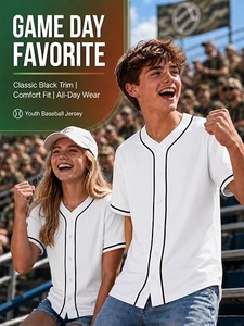 Men's Baseball Uniform Set Jersey Pants Hat <b>Socks</b> <b>Moisture</b> Wicking Short Sleeve Breathable Polyester Heat-Transfer Printed - Product Image 5