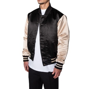 Chaqueta Varsity para Hombre y Mujer, Diseño Clásico, Impresión de Logotipo Personalizado, Impermeable, Transpirable, Botones de Cristal Vintage para Equipos Deportivos - Product Image 6
