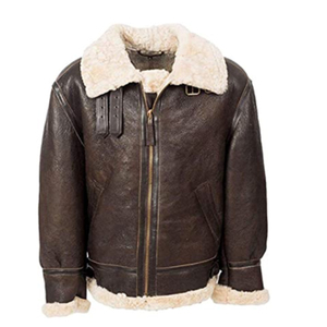 Chaqueta de motociclista de corte ajustado, chaqueta de cuero con cuello alto, cierre de cremallera, ropa de otoño, chaqueta estilo motociclista para hombre - Product Image 3