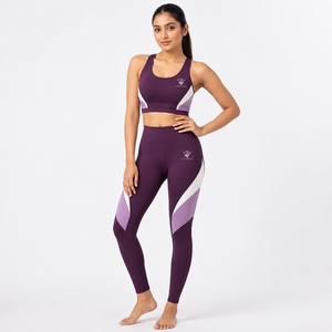 Ensemble de yoga pour femmes, design performant respirant et ajustement flexible, vêtements de sport de haute qualité, matière légère et douce. - Product Image 2