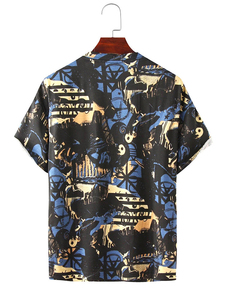 Camisetas Personalizadas Sublimadas 100% Algodón para Hombre, Manga Corta de Alta Calidad, Logotipo Personalizado Impreso, Secado Rápido, Transpirables y Ecológicas - Product Image 2