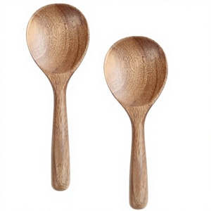 Premium Handcrafted Natural Wooden Cooking <b>Spoon</b> Set Made from Sustainable Hardwood for Safe and Eco-Friendly Kitchen Use - Product Image 1