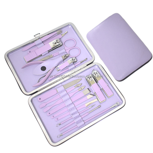 Juego de Manicura y Pedicura de Acero Inoxidable de 18 Piezas, Diseño Nuevo de Fábrica, Duradero, para Cuidado Personal, Color Personalizable - Product Image 4