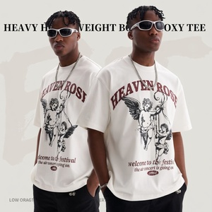 เสื้อยืดผู้ชายลำลองพิมพ์ลายกราฟิก ผ้าฝ้าย 100% ระบายอากาศได้ดี คอกลม นุ่มสบาย รับทำโลโก้ สตรีทแวร์ ขายส่งจำนวนมาก ผู้ผลิต OEM - Product Image 6