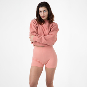 Shorts de Yoga de Cintura Alta para Mujer, Compresión Sólida, Control de Abdomen, Spandex/Nylon Ecológico, Cinturón Impermeable, Marca OEM - Product Image 3