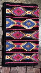 Tapis de selle pour cheval Western, en feutre de laine tissé, absorbant les chocs, antidérapant, pour l'équitation - Product Image 4