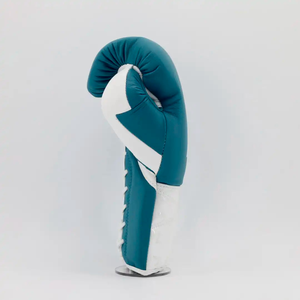 Gants de boxe MMA personnalisables de marque propre en cuir, gants professionnels de Sanda avec poignées, unisexe, haute qualité, fermeture à lacets - Product Image 3