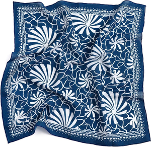 Cotton <b>Satin</b> <b>Scarf</b> Bandana Custom Print Unisex Multifunctional Breathable High Quality for Women with Logo with OEM ODM Service - Product Image 1