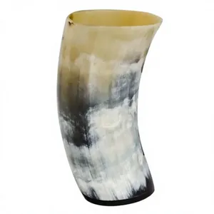 REHMAN CRAFT Verre artisanal en corne de buffle écologique, rustique et de forme naturelle - Product Image 3