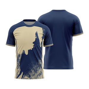 Custom Sublimated Unisex Soccer Jersey Crew Neck Short Sleeve Color Blocking Moisture Wicking <b>Athletic</b> Fit All Seasons - Product Image 1