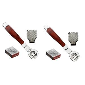 Râpe à pieds anti-callosités, éliminateur de peaux mortes, outil de soin des pieds pour pédicure et limage des talons - Product Image 5