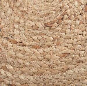 พรมปูพื้นทำมือจากปอกระเจาธรรมชาติ เป็นมิตรกับสิ่งแวดล้อม พรมถักลายทันสมัย พรมปูพื้นลายเรขาคณิต พรมตกแต่งบ้านสไตล์โบโฮ ทนทาน ใช้สำหรับละหมาดหรือออกกำลังกาย - Product Image 3