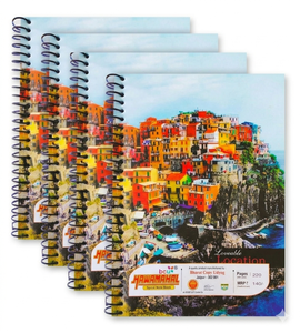 Cuaderno Espiral HAWAMAHAL A4, 400 Páginas, 60 GSM, Cuaderno de Ejercicios Resistente para Aula, Oficina y Estudio - Product Image 1