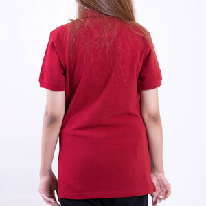 เสื้อโปโลผู้หญิงขายส่ง ผ้าโพลีเอสเตอร์/คอตตอนถัก แห้งเร็ว ระบายอากาศได้ดี ทรงเข้ารูป รับผลิตแบบ OEM - Product Image 2