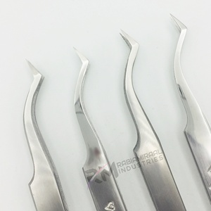 RMI High Quality Product Stainless Steel Fiber Tip <b>Boot</b> Volume Eyelash Tweezers for Eyelash Extension - Product Image 3