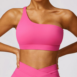 เสื้อชั้นในกีฬาแบบ U-NECK สำหรับผู้หญิง ระบายอากาศได้ดี รองรับแรงกระแทกสูง สำหรับโยคะและฟิตเนส รับผลิตตามสั่งขายส่ง - Product Image 1