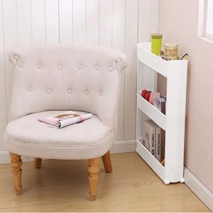 White YF 3-Layer <b>Plastic</b> Kitchen <b>Storage</b> Rack - Product Image 2