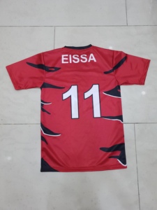 Camisetas de Fútbol Personalizadas Unisex - Uso Profesional/Amateur, Ligeras, 100% Poliéster, Transpirables, con Impresiones por Sublimación - Product Image 3