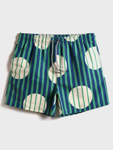 Custom Beach <b>Shorts</b> Summer Quick Dry Fashion <b>Short</b> Top Quality Wholesale Price Swim <b>Shorts</b> Men's Striped Drawstring Casual <b>Short</b> - Product Image 1