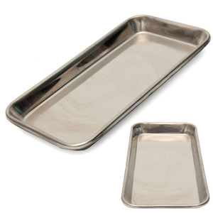 Bandeja Quirúrgica Manual Reutilizable de Acero Inoxidable para Instrumentos Médicos y Dentales, Herramientas de Laboratorio, Instrumentos para Puente Óseo - Product Image 6