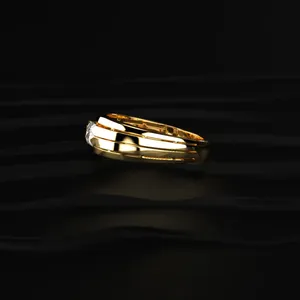 Elegante anillo solitario de diamante con corte princesa de 0,5 quilates para hombre, anillos de promesa de diamantes en oro, anillo de diamante natural con claridad VVS-VS IGI - Product Image 4