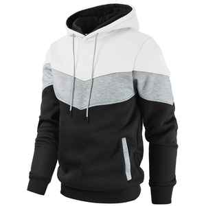 Sudadera con Capucha Térmica de Forro Polar para Hombre, de Alta Calidad, Manga Larga, Estilo Hip Hop, 400g, con Cierre, Diseño Estampado, 100% Algodón, Servicio OEM - Product Image 3