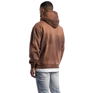 Sweat-shirts pour hommes 100% coton, couleur unie, surdimensionnés, avec strass, vente en gros en stock, meilleur prix, vêtements d'hiver - Product Image 5
