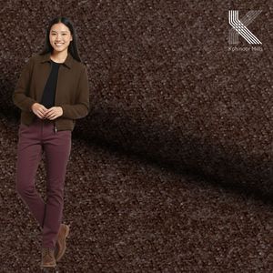 Tela de Espiga de Algodón y Poliéster, 420 GSM, Gruesa, Cepillada por Ambos Lados, 76% Algodón, 24% Poliéster, Transpirable y Duradera - Product Image 2