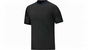 T-shirt à manches courtes pour homme, blanc, 100% coton, coupe classique, col rond, jersey décontracté, couleur unie, style uni teint - Product Image 5
