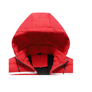 New Design Stylish Custom Logo Canvas Stand Collar Full Sleeve Custom Color <b>Puffer</b> <b>Jacket</b> for Men Adults - Product Image 4