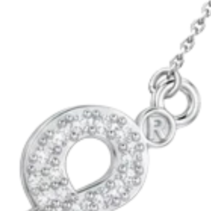 Collar con Letra AKA Pave 1908 para Mujer, Elegante, Color Dorado, Cristal, Joyería de Moda, Cadena de Lujo - Product Image 4
