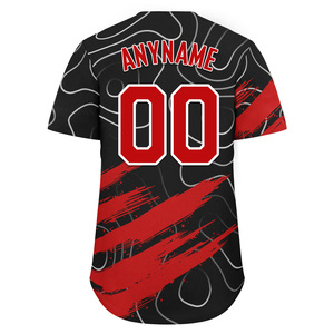 Camisetas de Béisbol de Manga Corta con Estampado de Letras y Animales a Cuadros de Alta Calidad, Tallas Grandes, Secado Rápido, Sublimación, Personalizables - Product Image 6