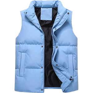 Nuevo Chaleco Acolchado para Hombre, Ropa de Invierno, Chaquetas sin Mangas Acolchadas, Ropa de Calle para Exteriores, Chalecos Acolchados de Moda - Product Image 1