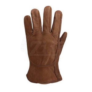 Gants de travail en cuir imperméables de haute qualité avec logo personnalisé pour une utilisation en extérieur - Product Image 5