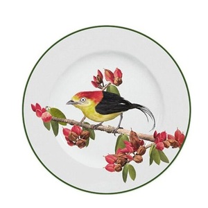 Plateaux de service de luxe les plus vendus, plateaux décoratifs de Noël pour la maison, en fer émaillé, design Art Déco, motif et forme personnalisés - Product Image 1
