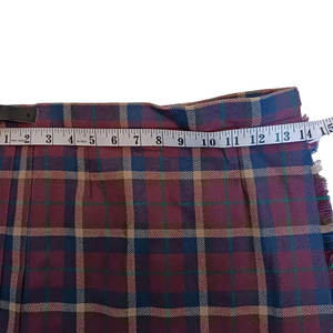 Meilleures ventes : Jupe pour femme bordeaux et bleue, motif écossais classique Glencoe, kilt personnalisé pour fille 2026 - Product Image 3