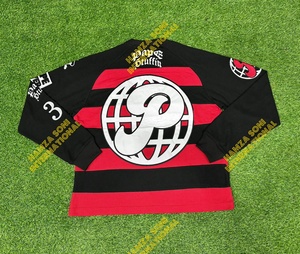 เสื้อสเวตเชิ้ตผู้ชาย Pape Bruffin คอกลม ผ้าฟลีซบุซับใน เป็นมิตรต่อสิ่งแวดล้อม ทรงปกติ สไตล์สตรีทแวร์ แขนยาว สำหรับฤดูใบไม้ร่วง - Product Image 2