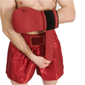 Pantalones Cortos de Muay Thai y Kick Boxing Personalizados de Tallas Grandes, Estilo Urbano, Diseño Sólido, Mezcla de Poliéster, Satén, Impresión Serigráfica - Product Image 2