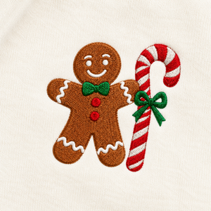Men's <b>Christmas</b> Cream Pullover <b>Hoodie</b> Gingerbread Candy Cane Graphic Fleece Sweatshirt Casual Winter Holiday Streetwear - Product Image 5