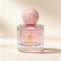 Flacon de parfum tendance vide 40 ml, flacon de parfum en verre de luxe vide avec emballage boîte