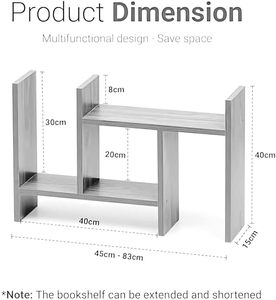 Support mural flottant en bois et acier inoxydable avec support pour routeur pour meuble TV de salon - Product Image 3