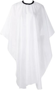 Capa de Barbero Desechable de Secado Rápido, Impermeable, Ligera, con Impresión de Logotipo Personalizado, OEM, Poliéster - Product Image 2