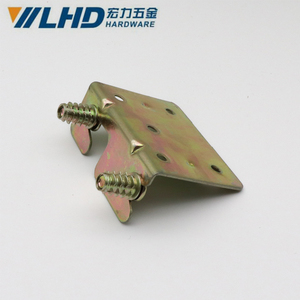 Charnière de lit européenne compacte LHD avec vis pour la connexion du cadre de lit - Product Image 2