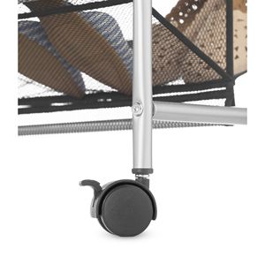 Zapatero Metálico Moderno de 5 Niveles, con Capacidad para 30 Pares, Impermeable, Ahorra Espacio, para Entrada, Gimnasio, Exterior - Product Image 2