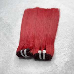 CDYHAIRVN Factory Direct Non-Remy for Machine Double Weft Bone Straight Natural Straight Texture Human Hair <b>Extensions</b> - Product Image 1