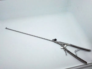 Porte-aiguille laparoscopique, instrument chirurgical manuel certifié CE Classe II, pour utilisation en chirurgie d'arthroscopie - Product Image 3