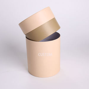 Tubo de Cartón Rígido Biodegradable y Ecológico Personalizable, Embalaje de Tubo de Papel con Laminado Mate y Lámina Dorada - Product Image 3
