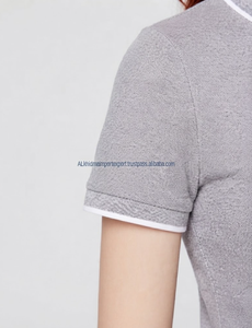 Premium <b>Ladies</b> <b>Polo</b> <b>Shirt</b> Double Collar Knit Construction Sleeve Band Personalized Branding Wholesale Uniform Garment Supplier - Product Image 5